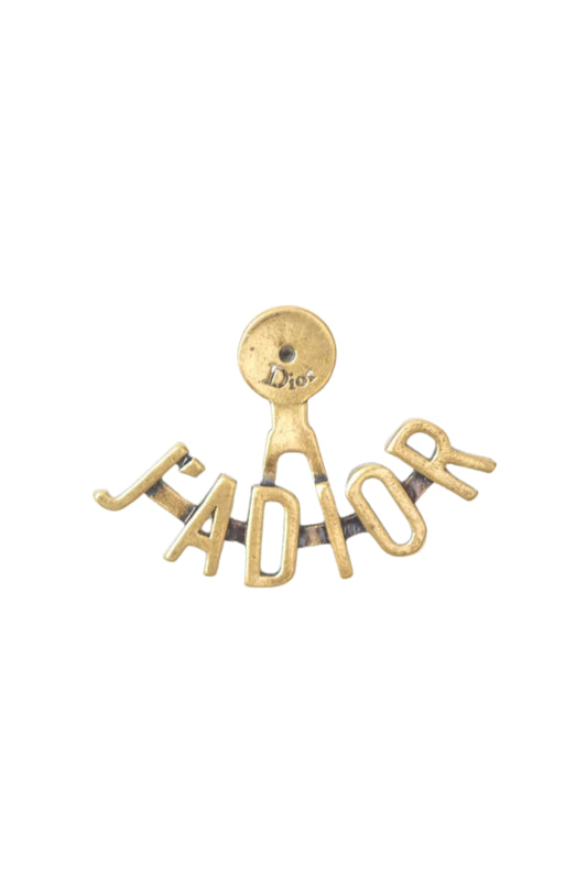 Christian Dior J'Adior Bee Earrings – Aged Gold Tone – 2018