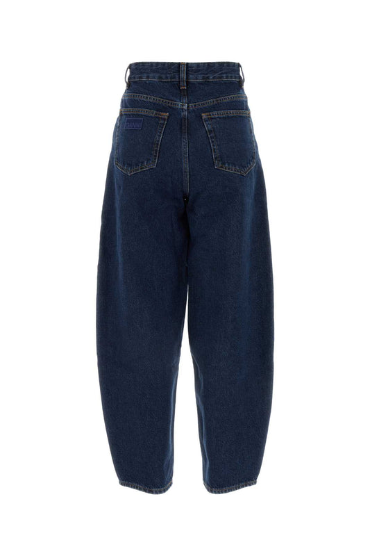 GANNI STARY JEANS DARK BLUE