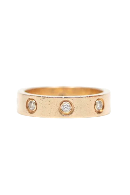 Cartier Love Ring Small Model Diamond Rose Gold – 2023