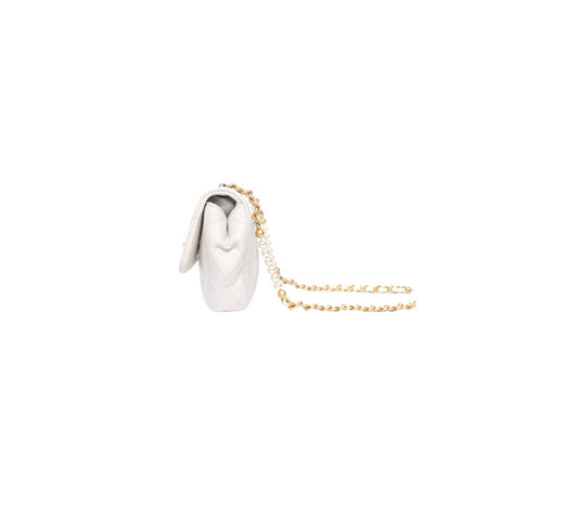 Chanel Quilted Pearl Flap – 22C Shiny Calfskin