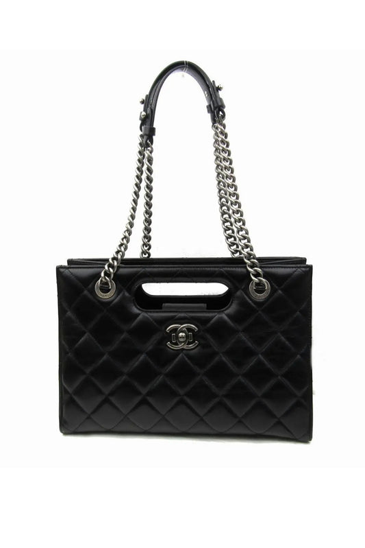 CHANEL PERFECT EDGE TOTE BAG NEGRO