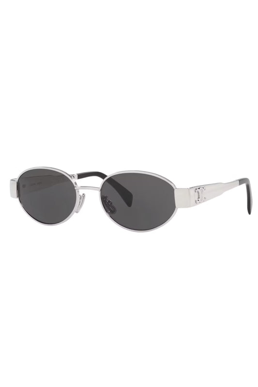 CELINE TRIOMPHE METAL 01 GAFAS DE SOL PLATEADO/GRIS