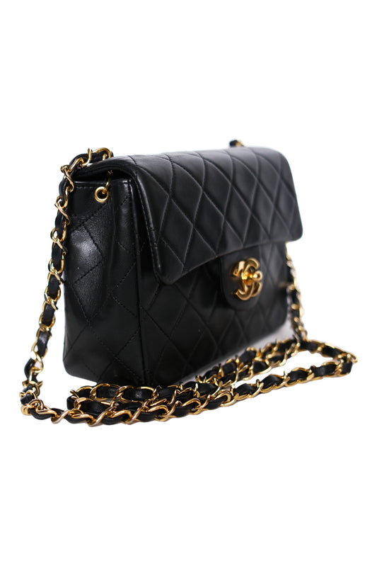 BOLSO CHANEL MINI TIMELESS SQUARE FLAP BAG NEGRO