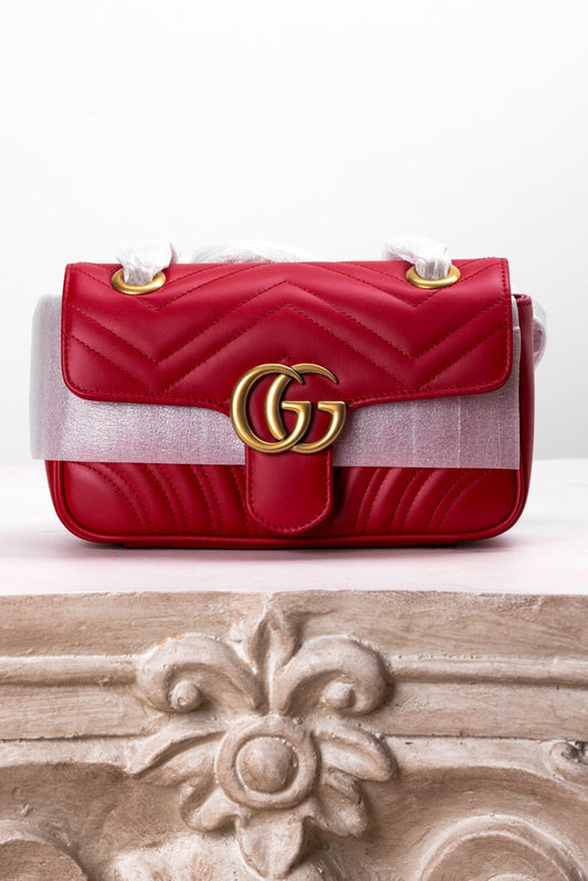 BOLSO DE HOMBRO GG MARMONT ROJO