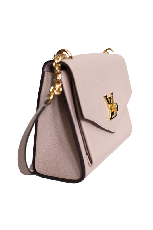 BOLSO LOUIS VUITTON MYLOCKME CHAIN BAG BB GREIGE (GHW)
