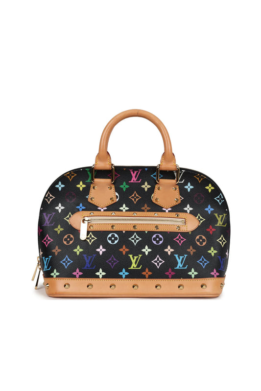 BOLSO LOUIS VUITTON ALMA MULTICOLOR NOIR