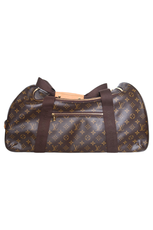 LOUIS VUITTON BROWN MONOGRAM CANVAS NEO EOLE 55 ROLLING LUGGAGE