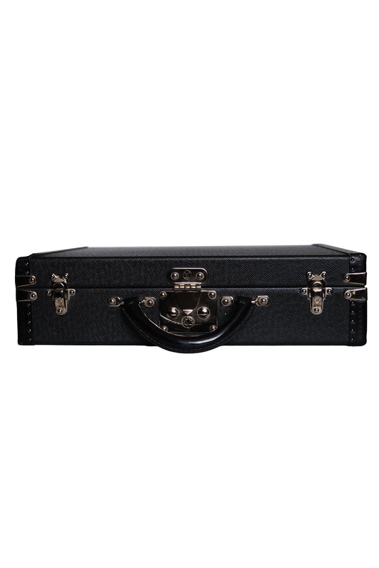 MALETÍN LOUIS VUITTON PRESIDENT CLASSEUR TAIGA LEATHER NEGRO