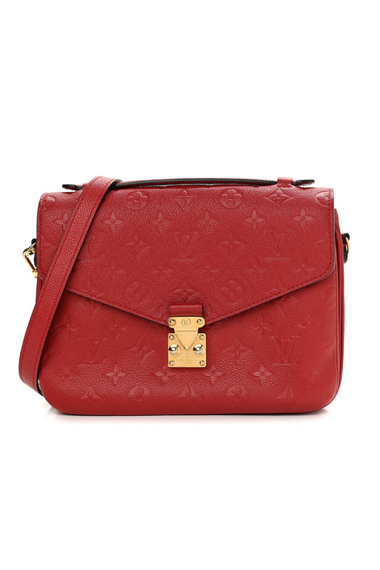 LOUIS VUITTON POCHETTE MÉTIS - MONOGRAM EMPREINTE VINO TINTO