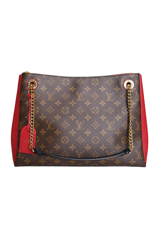 BOLSO LOUIS VUITTON SURÈNE MM MONOGRAM CANVAS CERISE