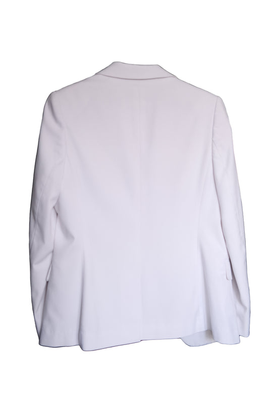 BALMAIN BLAZER CRUZADO BLANCO
