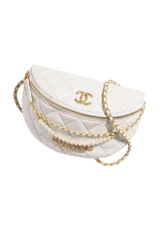 CHANEL WAIST BAG PEARLS