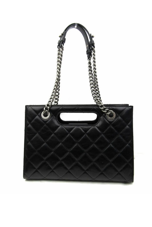 CHANEL PERFECT EDGE TOTE BAG NEGRO