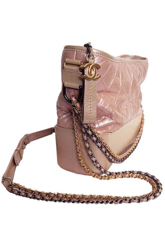 BOLSO CHANEL GABRIELLE HOBO BAG IRIDESCENT PINK