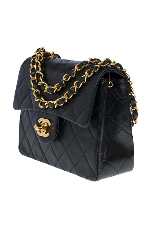 BOLSO CHANEL MINI TIMELESS SQUARE FLAP BAG NEGRO