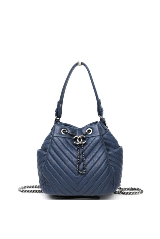 CHANEL SMALL CC CHAIN BUCKET BAG
