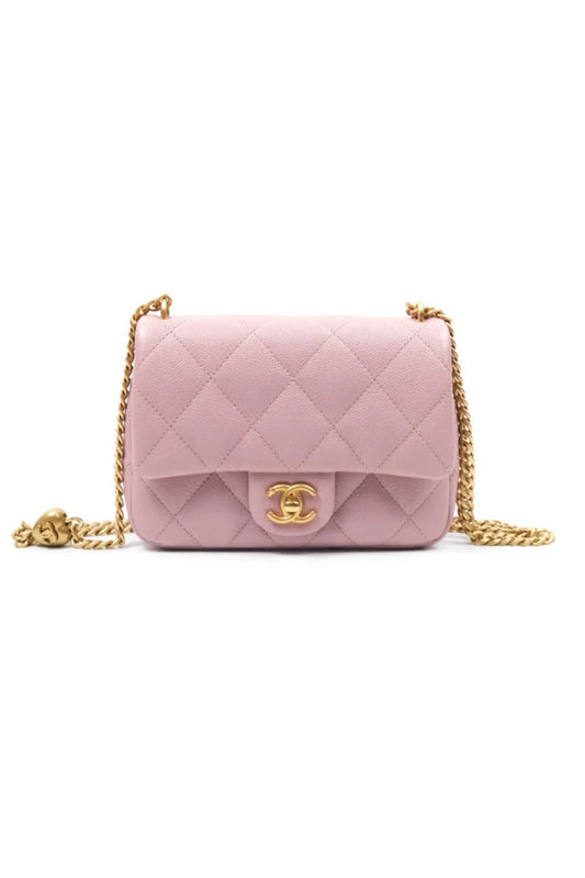 CHANEL HEART MINI FLAP BAG