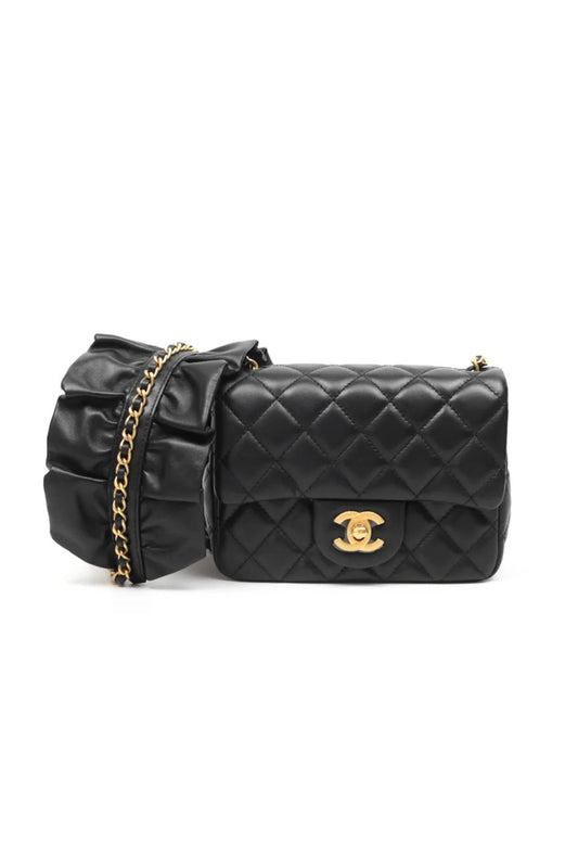 CHANEL ROMANCE MINI SQUARE FLAP BAG