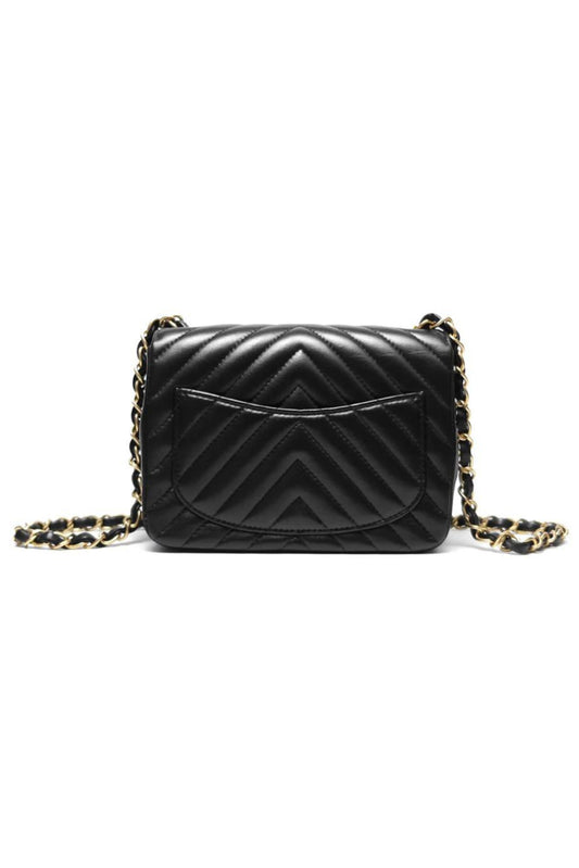 CHANEL MINI SQUARE FLAP BAG CHEVRON