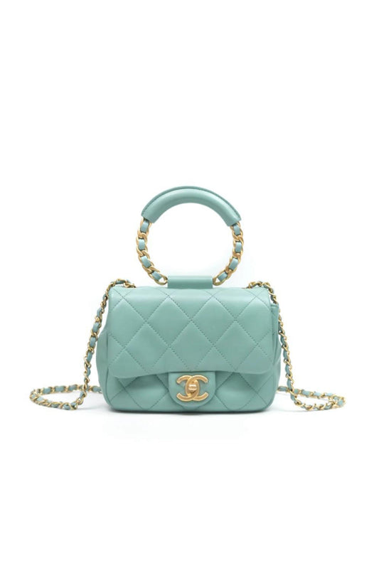 CHANEL RECTANGULAR TOP HANDLE SMALL BAG