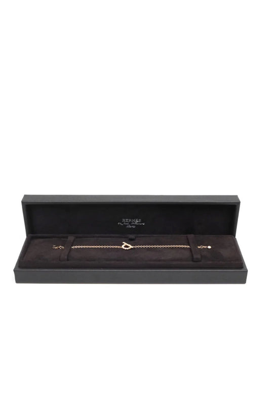 HERMÈS FINESSE BRACELET ROSE GOLD