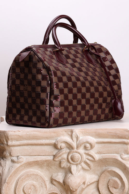 LOUIS VUITTON DAMIER EBENE SPEEDY 30