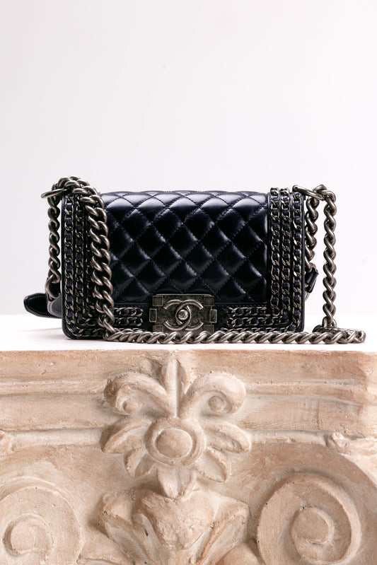 CHANEL SMALL BOY BAG