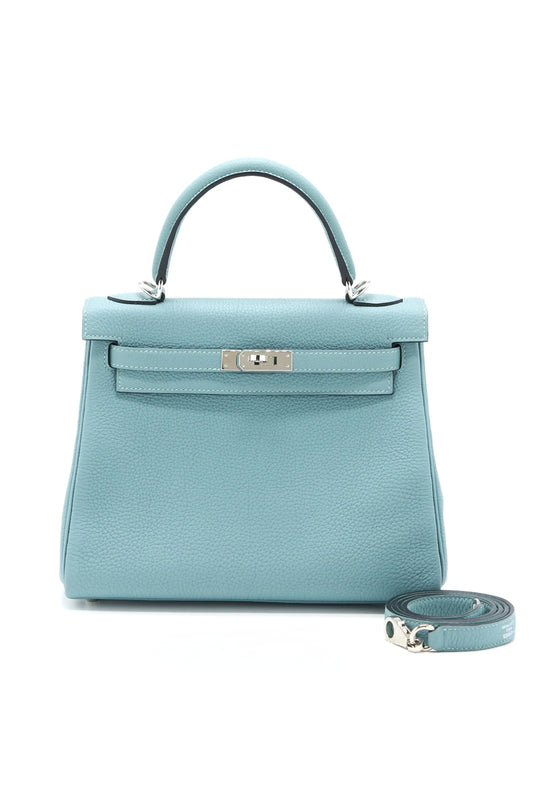 HERMÈS KELLY 28 TOGO SHW BLUE CIEL