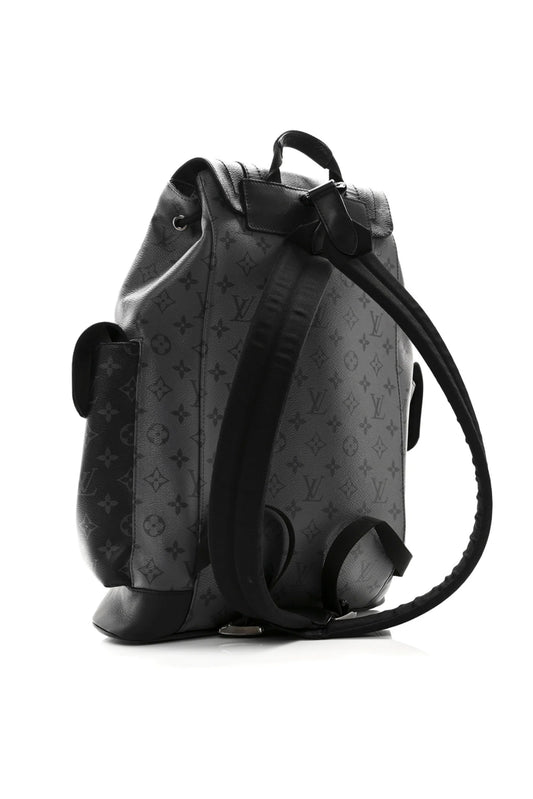 MORRAL LOUIS VUITTON CHRISTOPHER MM MONOGRAM ECLIPSE REVERSE NEGRO