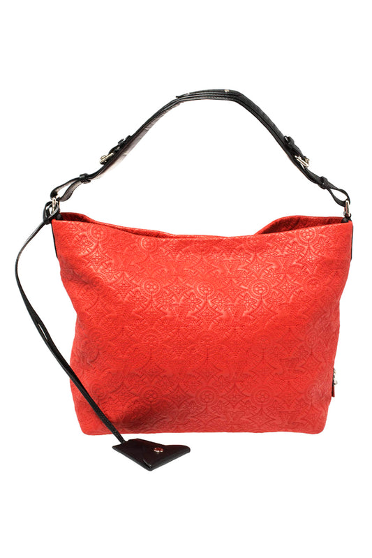 LOUIS VUITTON CORAIL MONOGRAM ANTHEIA LEATHER HOBO PM BAG
