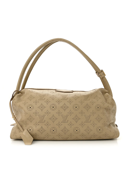 LOUIS VUITTON MAHINA GALATEA MM BEIGE OPAL