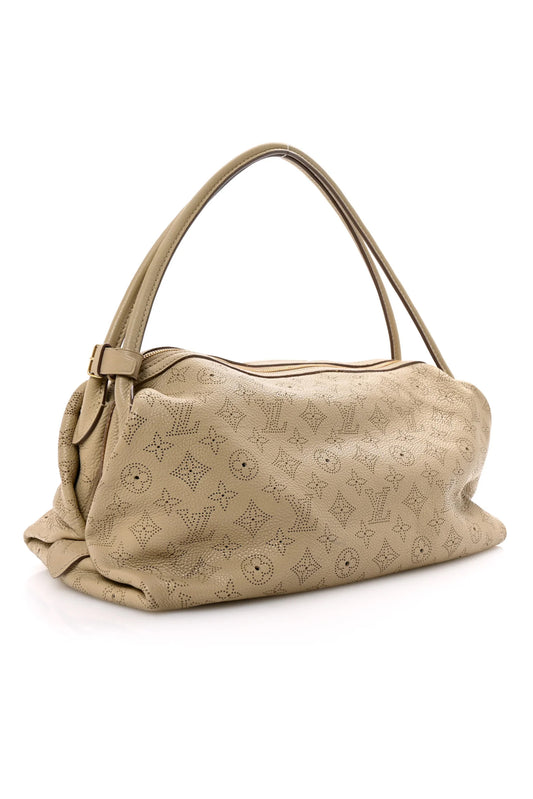 LOUIS VUITTON MAHINA GALATEA MM BEIGE OPAL
