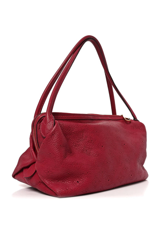 BOLSO LOUIS VUITTON MAHINA GALATEA PM GRENAT