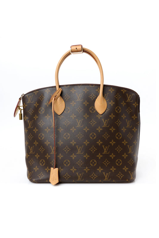 LOUIS VUITTON LOCKIT MM MONOGRAM CANVAS BAG
