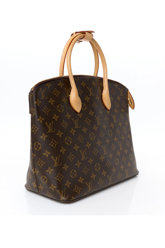 LOUIS VUITTON LOCKIT MM MONOGRAM CANVAS BAG