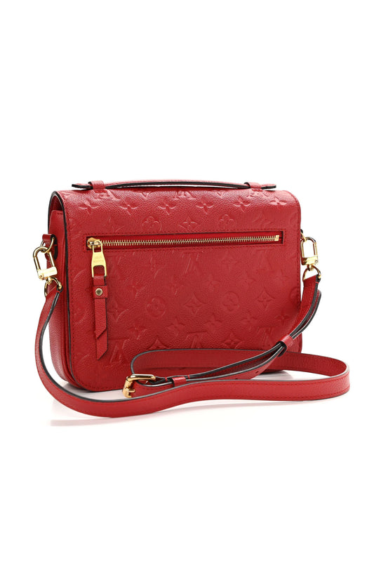 LOUIS VUITTON POCHETTE MÉTIS - MONOGRAM EMPREINTE VINO TINTO