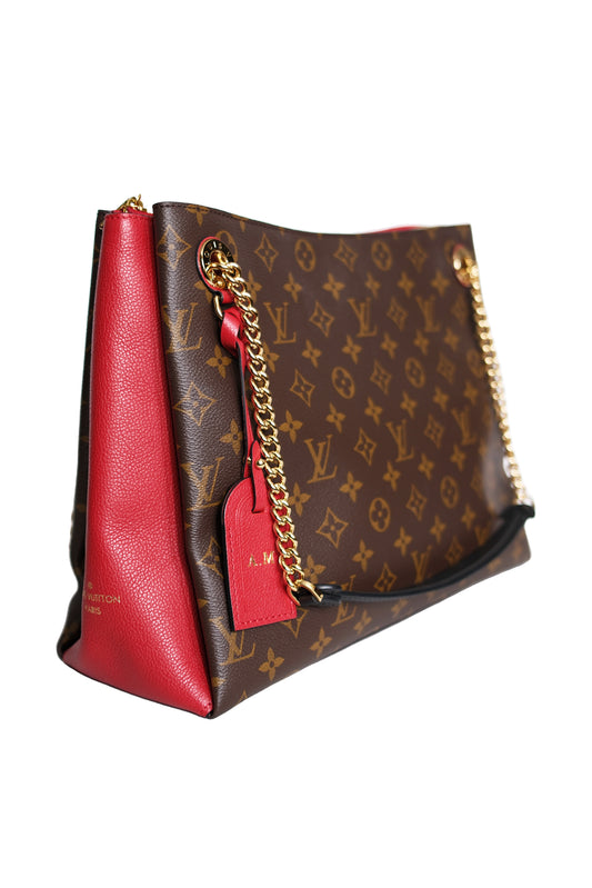 BOLSO LOUIS VUITTON SURÈNE MM MONOGRAM CANVAS CERISE