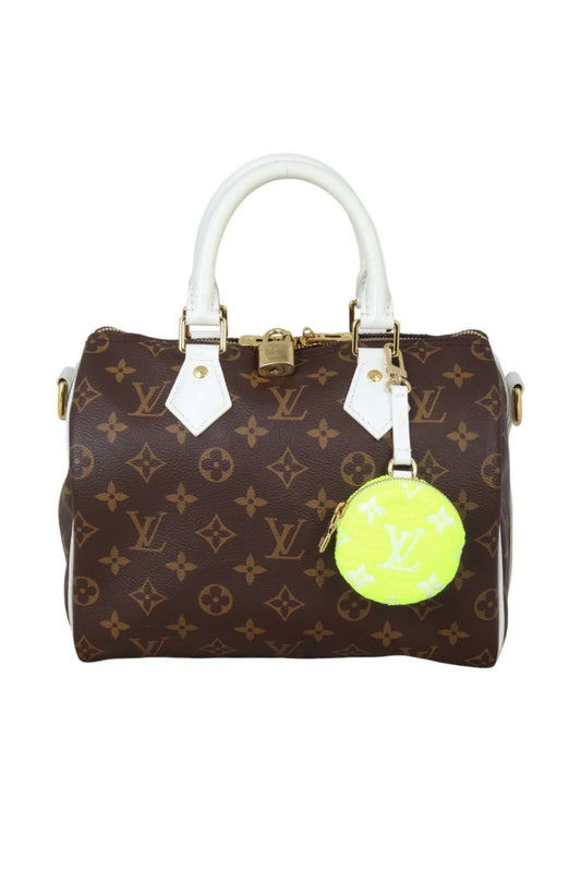 BOLSO LOUIS VUITTON SPEEDY 25 BANDOULIÈRE MONOGRAM "TENNIS BALL" EDITION