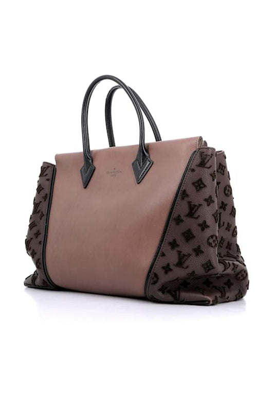 BOLSO LOUIS VUITTON W GM VEAU CACHEMIRE LEATHER GRIS OFÈVRE