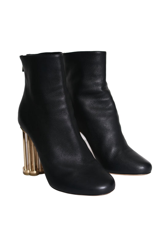 BOTINES SALVATORE FERRAGAMO CORIANO ANKLE BOOTS NEGROS